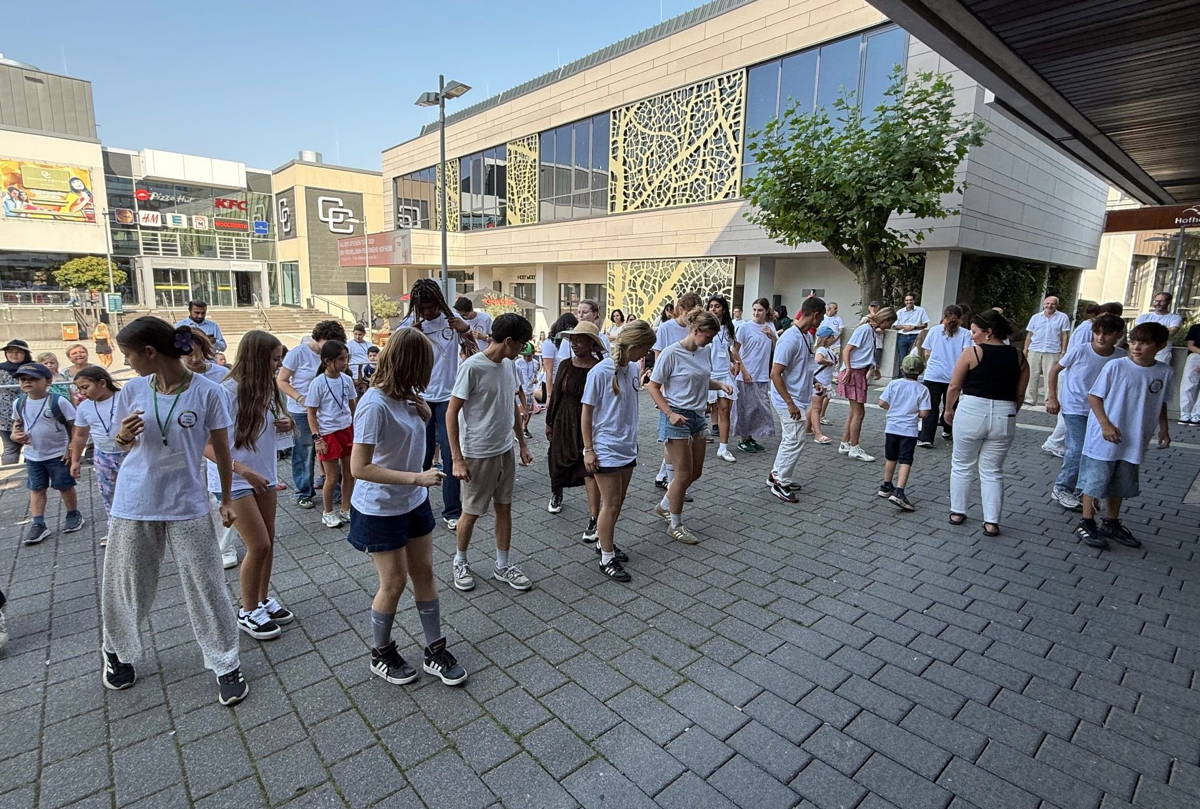 Kinder und Jugendliche feierten das Ende ihres Feriencamps 