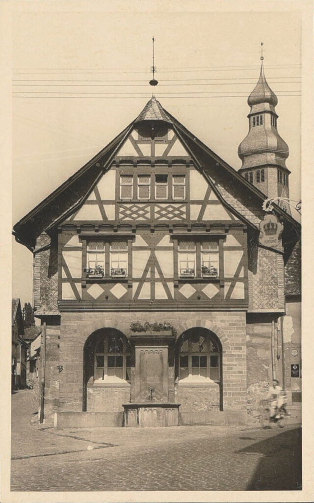 26 08 Brunnentrog 1950