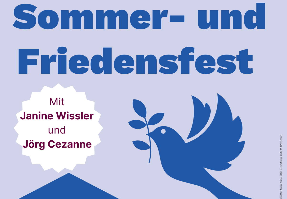 Die Linke lädt zum Sommer- und Friedensfest vor dem Stadtmuseum