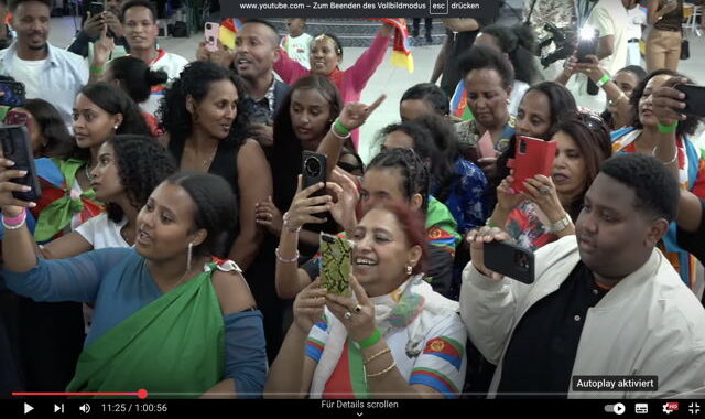 Eritrea-Festival im Video: Alles friedlich – alles gut!