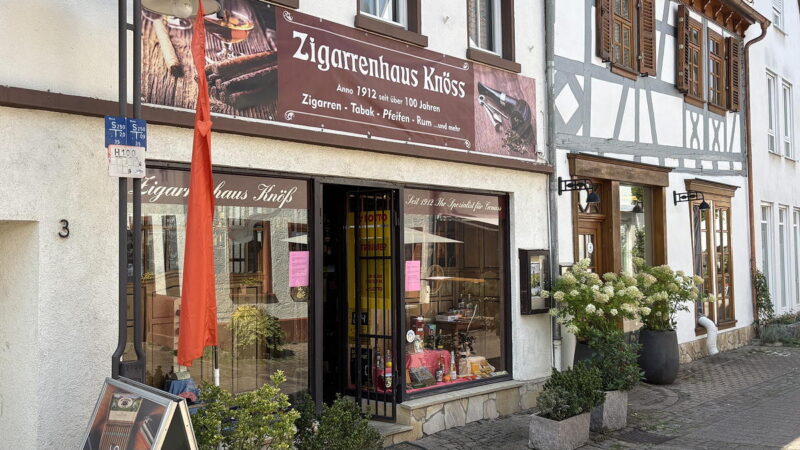 Nach über 100 Jahren: Zigarrenhaus Knöß schließt für immer