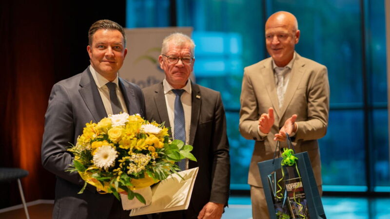 Rathaus teilt mit: Christian Vogt als Bürgermeister verabschiedet