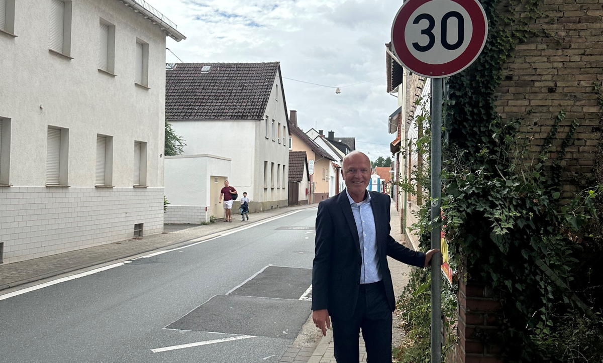 Auf immer mehr Straßen in Hofheim gilt Tempo 30