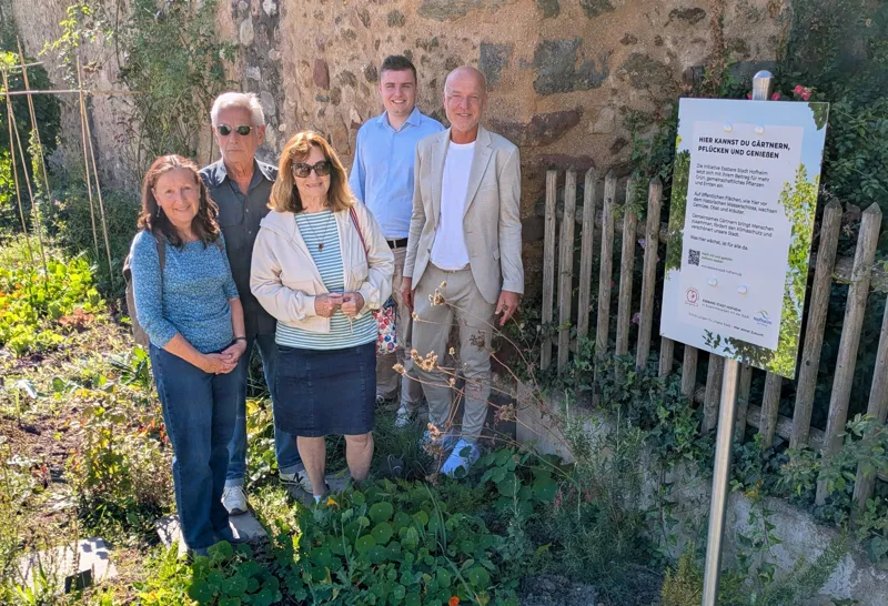 Initiative „Essbare Stadt Hofheim“ schafft erlebbare Stadtnatur
