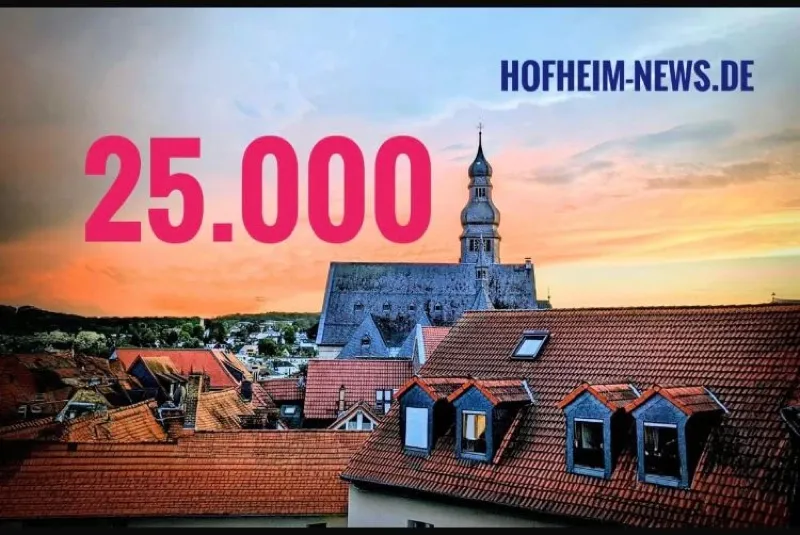 Hofheim-News auf Erfolgskurs: Schon über 25.000 Seitenaufrufe!