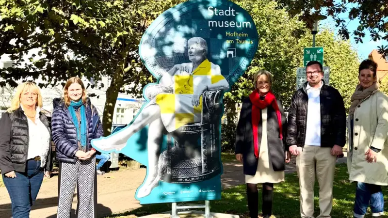 Jetzt sitzt sie in ganz Hofheim: 7x Hanna Bekker vom Rath