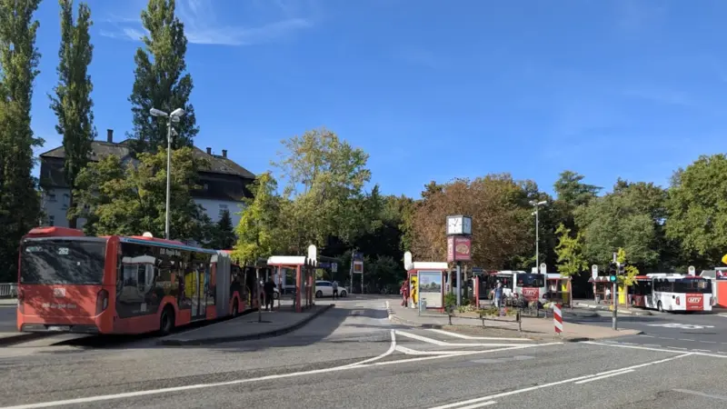 Baustelle Verteilerring – MTV informiert: So fahren die Busse während der Bauarbeiten