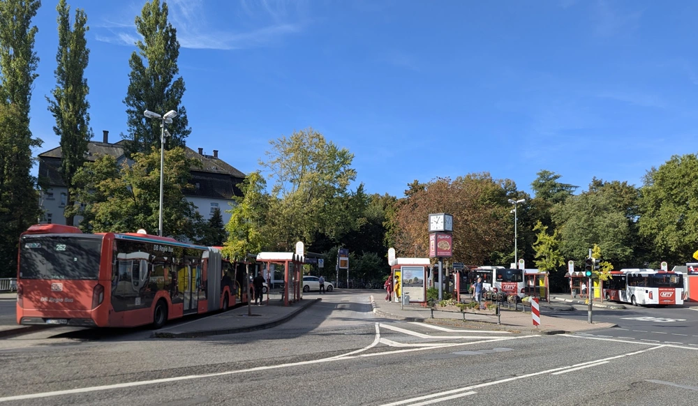 Baustelle Verteilerring – MTV informiert: So fahren die Busse während der Bauarbeiten