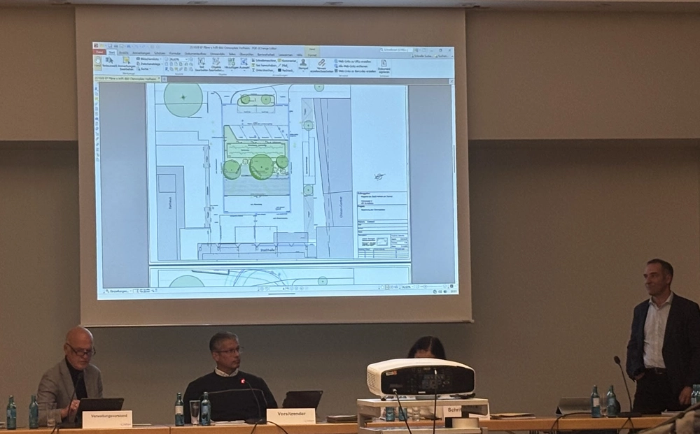 Hofheim wird grün: Der Chinonplatz bekommt ein neues Gesicht