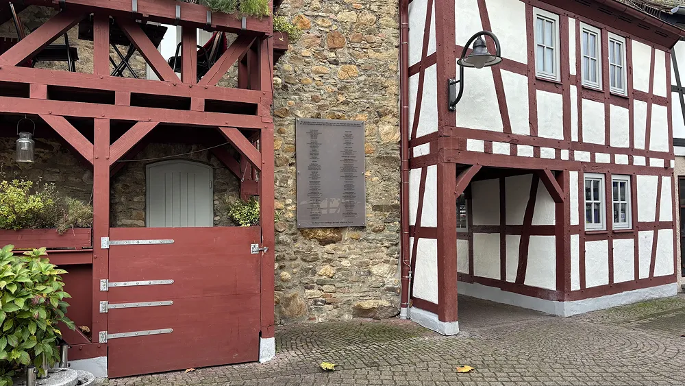 Reichspogromnacht: Gedenkfeier an Hofheims ehemaliger Synagoge