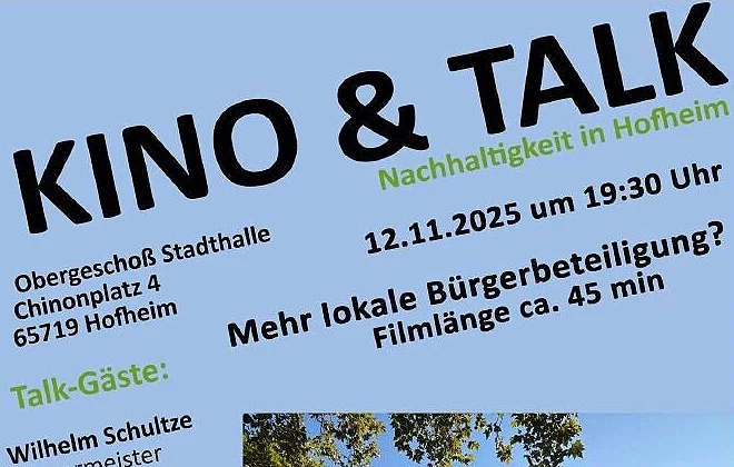 Hofheim diskutiert: Soll die Stadt mehr Bürgerbeteiligung wagen?