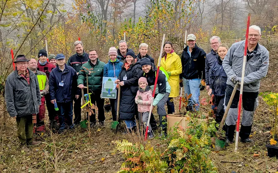 Bürgerbaumpflanzaktion: 10.000 neue Bäume sind im Boden