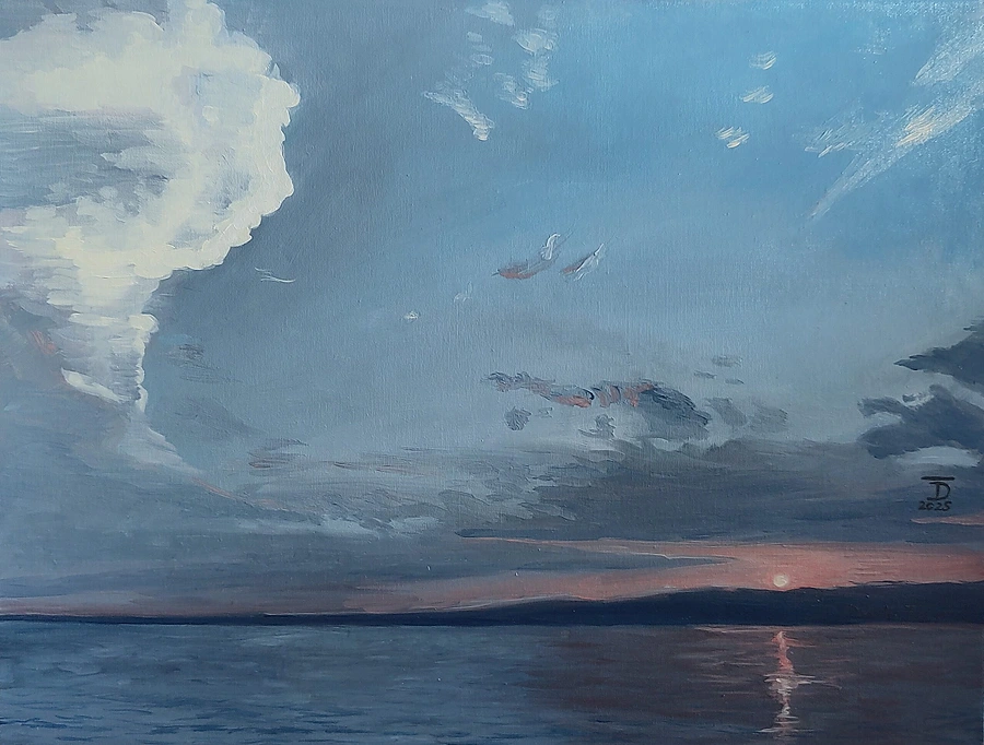 Familienkunst im Dialog: Zwei Generationen stellen im Rathaus aus