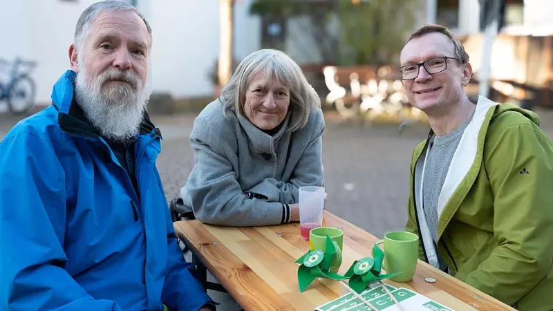 Kommunalwahl 2026: Grünes Trio tritt in Diedenbergen an