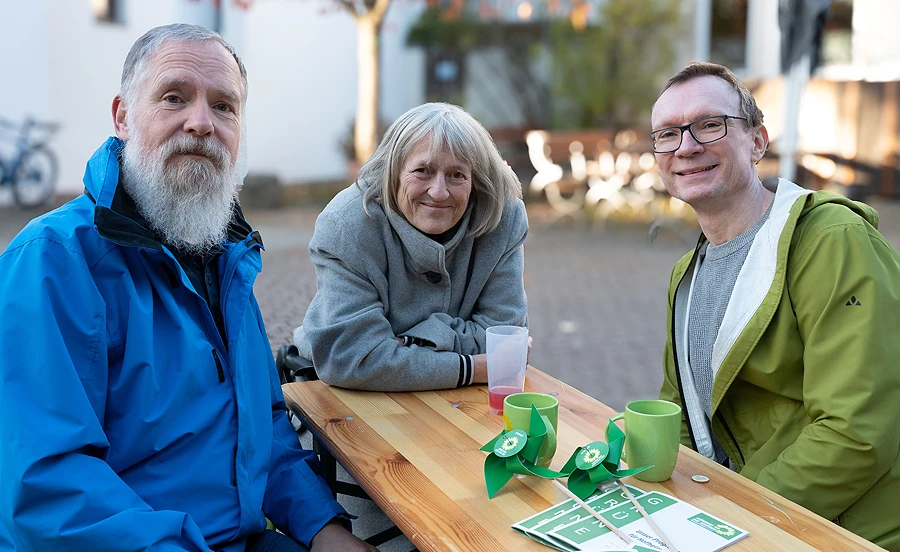 Kommunalwahl 2026: Grünes Trio tritt in Diedenbergen an