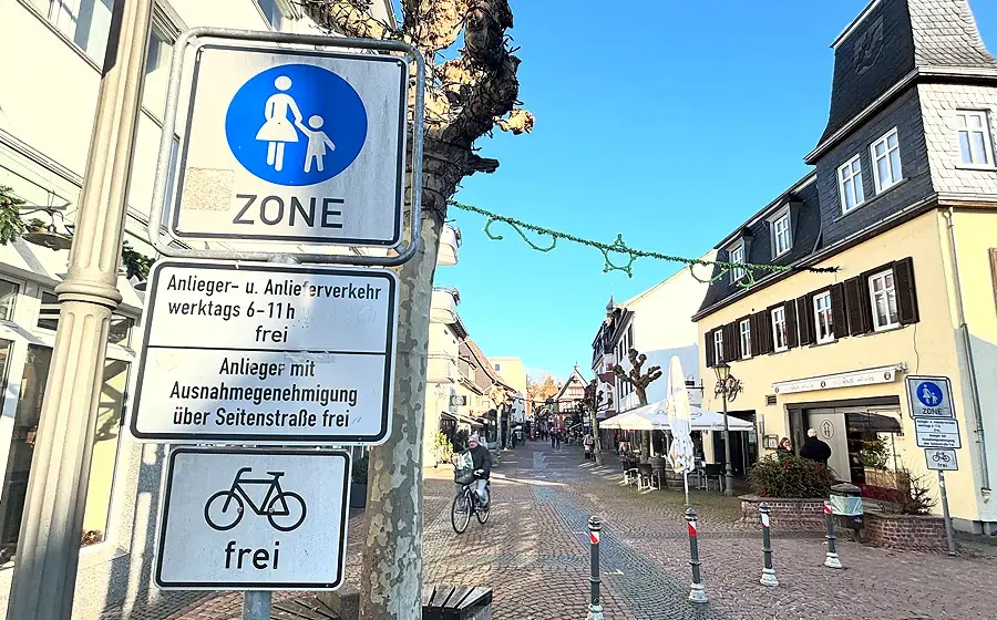 CDU wollte Radfahren in der Fußgängerzone verbieten: abgelehnt