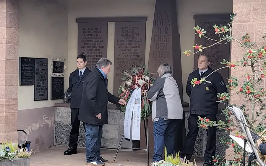 Volkstrauertag: SPD wirft Oliver Vogt Populismus vor