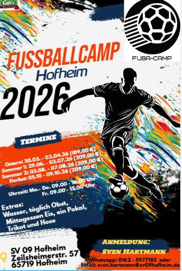2026 Fussballcamp