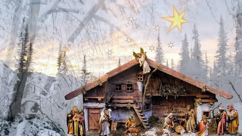 Weihnachtliches Wallau: Auf dem Krippenweg spazieren und staunen