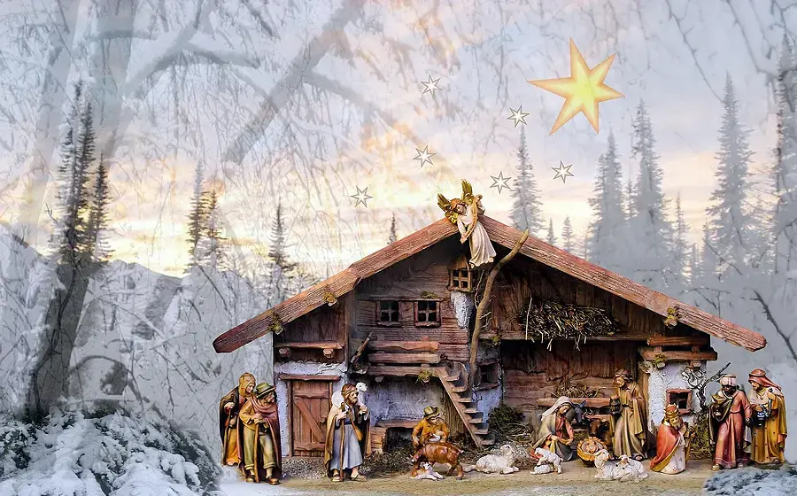 Weihnachtliches Wallau: Auf dem Krippenweg spazieren und staunen