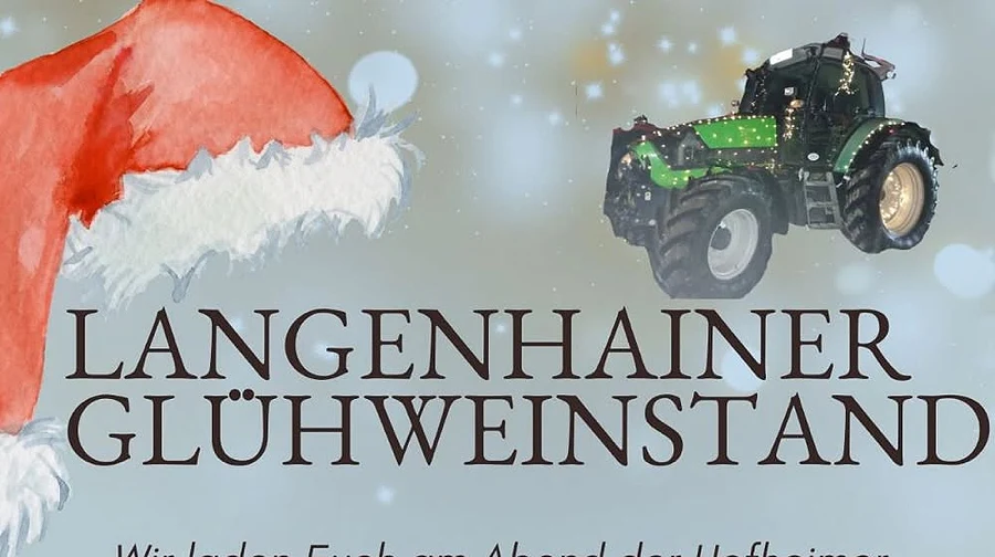 Hofheim im Lichterfieber: Traktorparade trifft Glühweinstand
