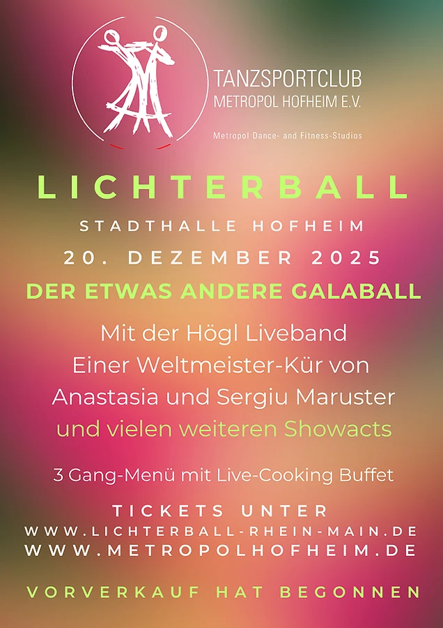 Glanz, Tanz und Livemusik: Lichterball in Hofheim 2 Lichterball