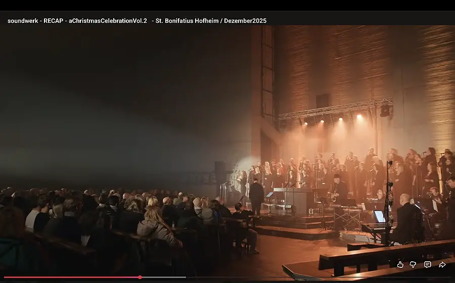 Musikalische Energie und Emotion: Soundwerk rührt Publikum zu Weihnachten