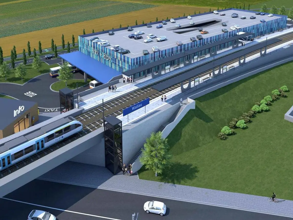 Zu teuer, zu groß, zu still: Wallauer Bahnhof wird jetzt geschrumpft