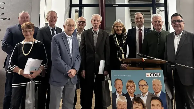 Seltene Ehrung: Dr. Michael Jansen seit 60 Jahren CDU-Mitglied
