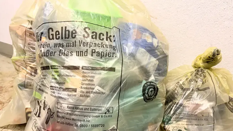Ab 1. Februar: Gelbe Tonnen in Hofheim werden nicht mehr geleert