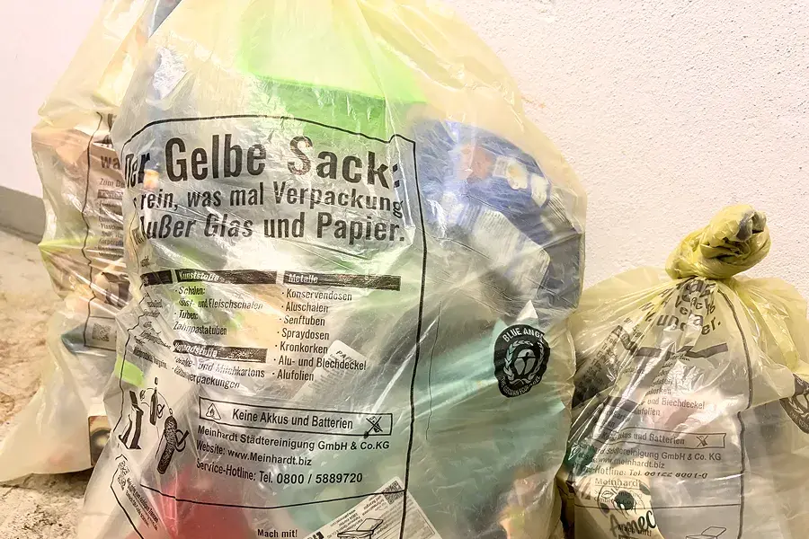 Ab 1. Februar: Gelbe Tonnen in Hofheim werden nicht mehr geleert