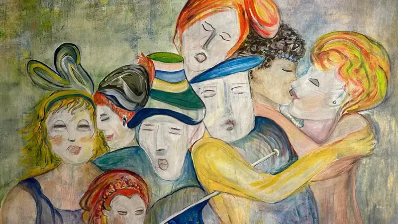 Kunstkreis Schwalbach stellt im Hofheimer Rathaus-Foyer aus