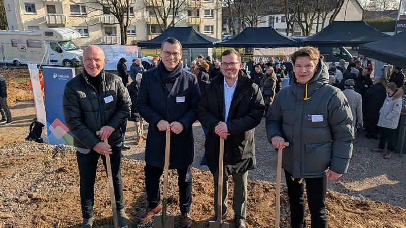 Endlich geht’s los: 20 neue Wohnungen und Kita für 49 Kinder entstehen