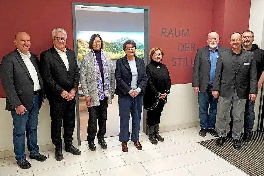 Raum der Stille – ein Ort zum Innehalten und Beten im Klinikalltag