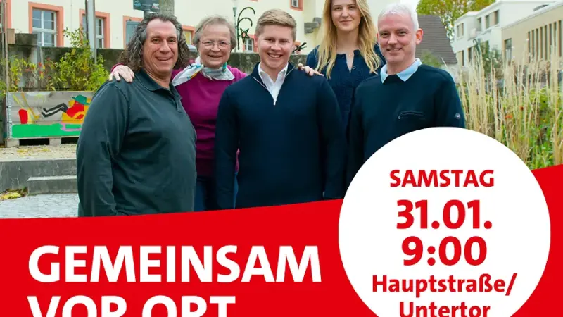 Briefwahl startet – und die SPD beginnt den Straßenwahlkampf