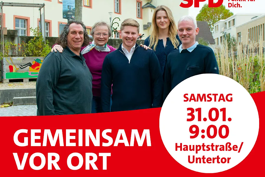 Briefwahl startet – und die SPD beginnt den Straßenwahlkampf