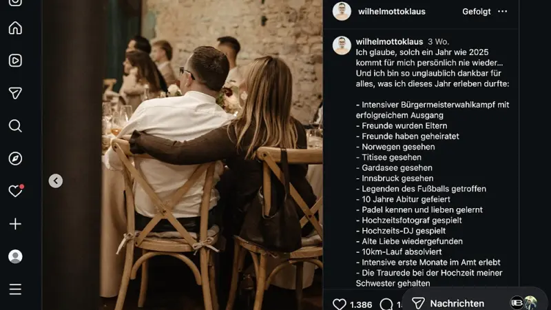 Der Bürgermeister, seine Freundin – und das Rätsel der Personalrochade