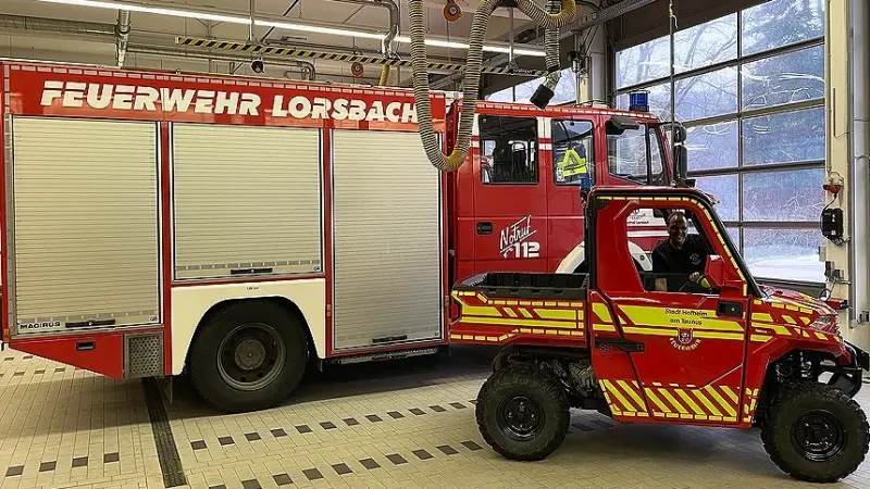 Von der Straße ins Dickicht: Feuerwehr Lorsbach mit neuem Allround-Talent
