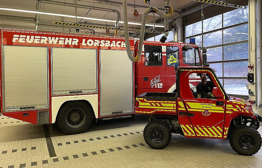 Von der Straße ins Dickicht: Feuerwehr Lorsbach mit neuem Allround-Talent