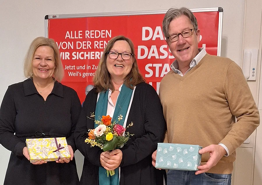 SPD verliert viel Herzblut – Daniela Beck geht in Ruhestand