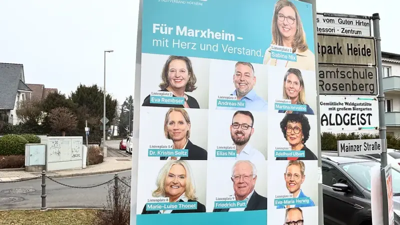 Waffeln und Wahlkampf: CDU Marxheim wirbt am Spielplatz Klarastraße