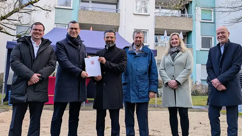 Hofheim sagt Danke: Land fördert Sanierung von 40 Wohnungen