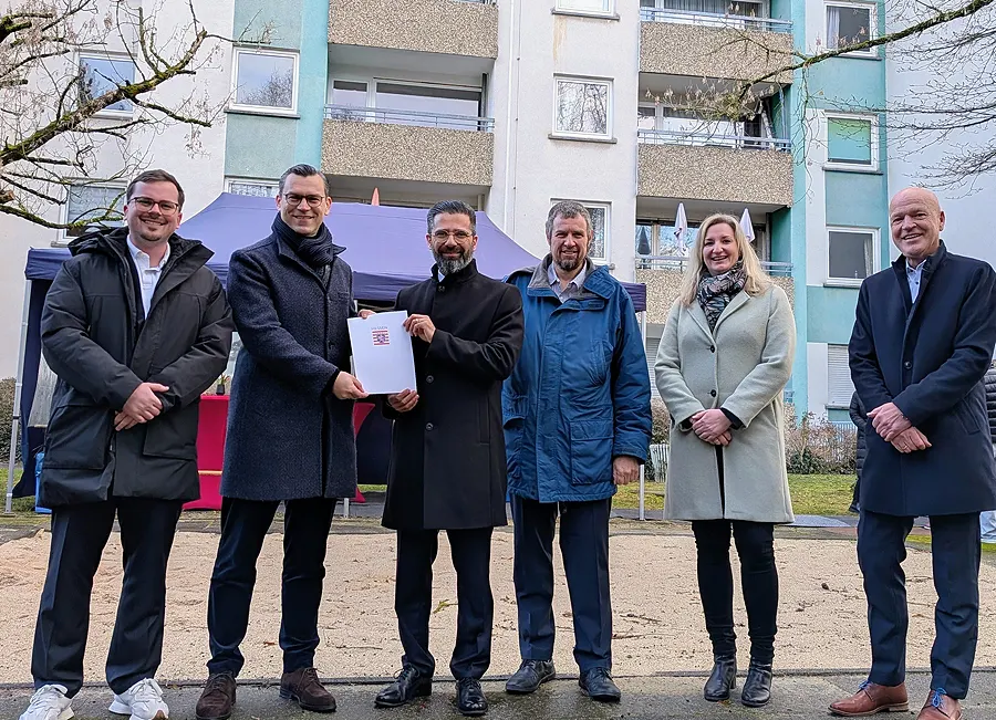 Hofheim sagt Danke: Land fördert Sanierung von 40 Wohnungen