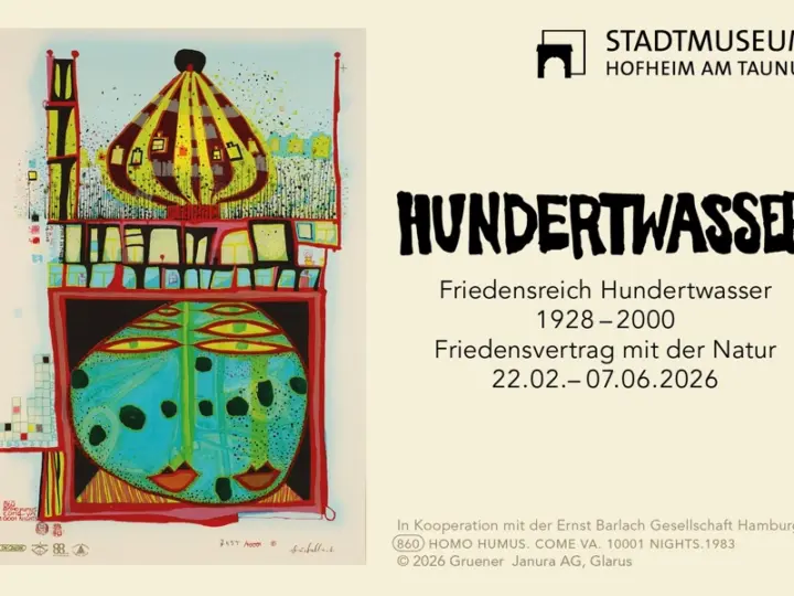 April im Stadtmuseum: Hundertwasser erleben und kreativ werden