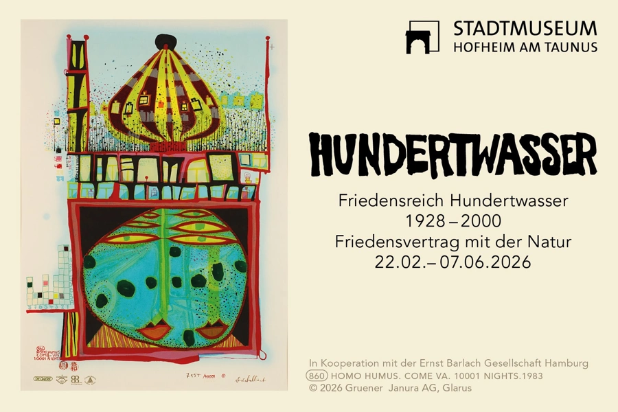 April im Stadtmuseum: Hundertwasser erleben und kreativ werden