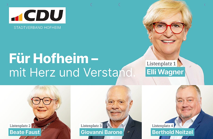 CDU-Kandidaten der Kernstadt laden zum Kennenlernen ein