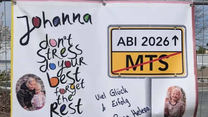 Zwischen Hochglanz und Herz: Abi-Plakate 2026 in Hofheim