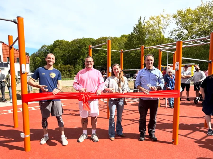 Gemeinschaftsprojekt erfolgreich: Neue Calisthenics-Anlage in Langenhain