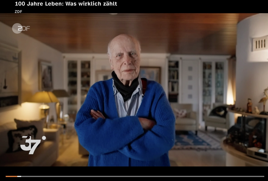 Helmut Luft aus Hofheim im ZDF: Ein 100-Jähriger über das, was wirklich zählt