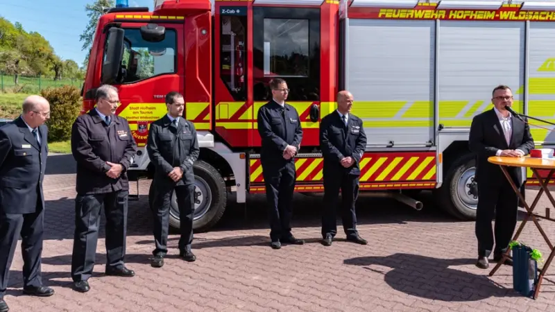 Neues Fahrzeug stärkt Einsatzfähigkeit der Feuerwehr Wildsachsen